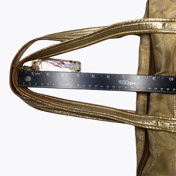 Coach Gold Poppy Bag - Picture 4 of 7